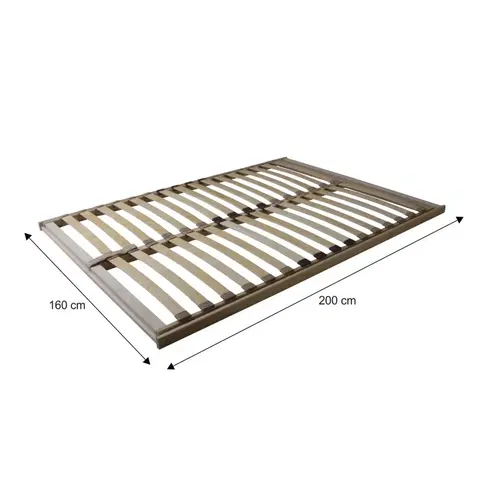 Rošty do postele Výklopný lamelový rošt BASIC FLEX FRONT Tempo Kondela 160 x 200 cm