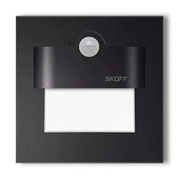 Svítidla LED nástěnné svítidlo Skoff Tango černá neutrální 10V MJ-TAN-D-N s čidlem pohybu