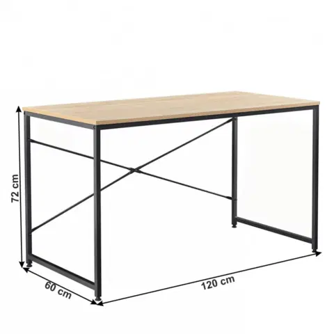 Pracovní stoly Psací stůl MELLORA Tempo Kondela 120 cm