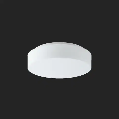 Klasická nástěnná svítidla OSMONT 59447 ELSA 2 stropní/nástěnné skleněné svítidlo bílá IP44 3000 K 15W LED DALI