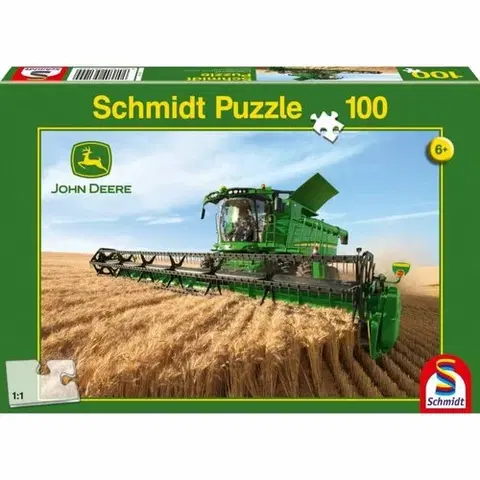 Puzzle Schmidt Puzzle Kombajn John Deere S690, 100 dílků