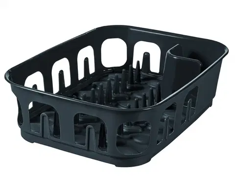Odkapávače nádobí CURVER - Odkapávač na nádobí tmavě šedý