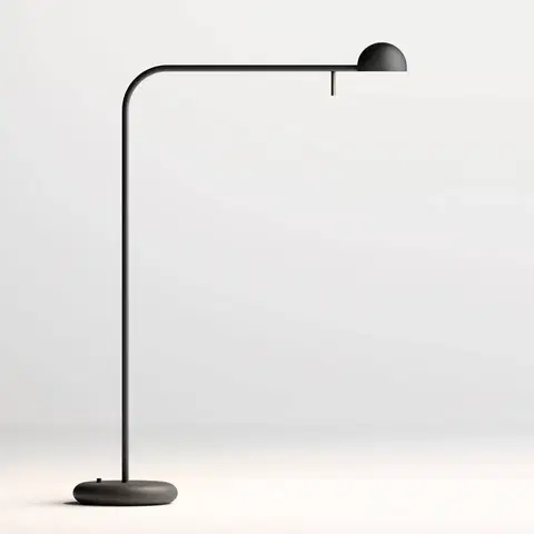 Stolní lampy Vibia Vibia Pin 1655 stolní lampa LED, délka 40cm, černá