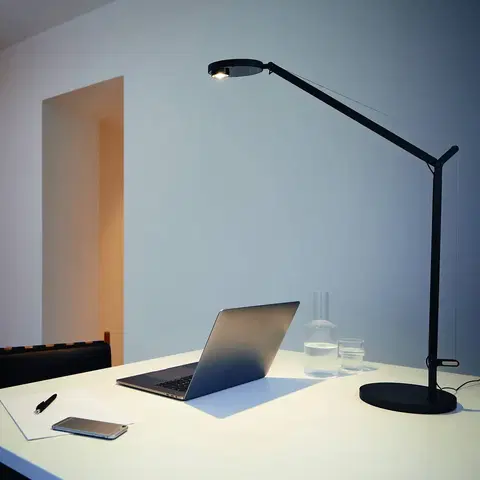 Stolní lampy kancelářské Artemide Artemide Demetra Professional 930 senzor černá