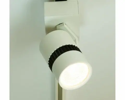 Svítidla pro 3fázové kolejnice BPM Svítidlo ERITUP do třífázové lišty bílé LED 18W 3000K 40° 6601.01