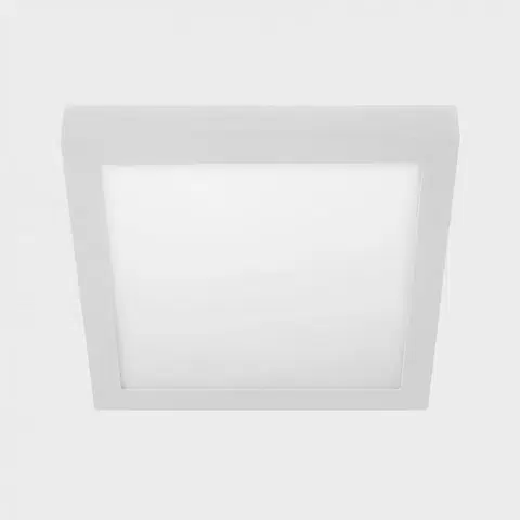 Klasická stropní svítidla KOHL LIGHTING KOHL-Lighting DISC SLIM SQ stropní svítidlo bílá 36 W 3000K 1-10V