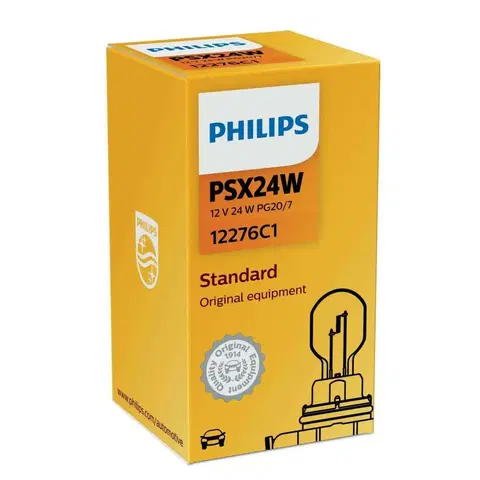 Autožárovky Philips PSX24W 12V 24W PG20/7 1ks 12276C1