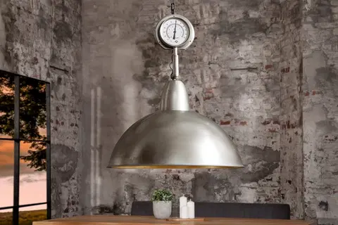Luxusní designové závěsné lampy Estila Stylová závěsná lampa Pressure XL