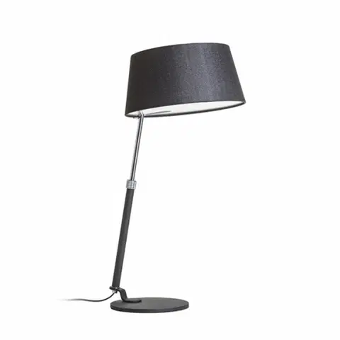 Lampy na noční stolek RED - DESIGN RENDL RENDL RITZY stolní černá chrom 230V E27 42W R12486