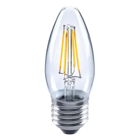 LED žárovky Sylvania LED svíčka žárovka E27 4,5W 827 filament čirá
