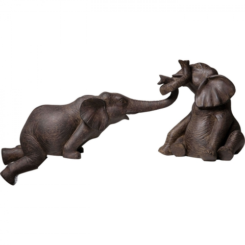 Sošky zvířat KARE Design Soška Slon záchranář 22cm