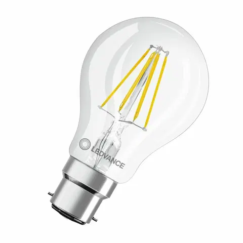 LED žárovky OSRAM LEDVANCE LED CLASSIC A 60 P 6.5W 827 FIL CL B22D 4099854063060