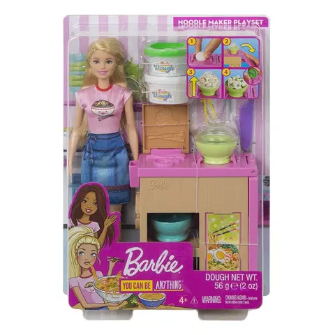 Hračky panenky MATTEL - Barbie Panenka A Asijská Restaurace