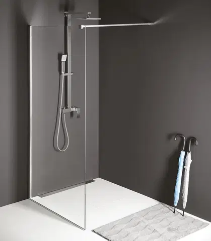 Sprchové kouty POLYSAN MODULAR SHOWER jednodílná zástěna pevná k instalaci na zeď, 1100  MS1-110