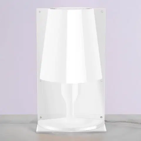 Stolní lampy Kartell Kartell Take designová stolní lampa, bílá