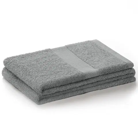 Ručníky Bavlněný ručník DecoKing Bira šedý