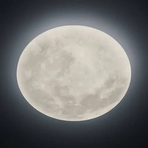 Stropní svítidla Trio Lighting LED stropní svítidlo Lunar s ovladačem 40cm
