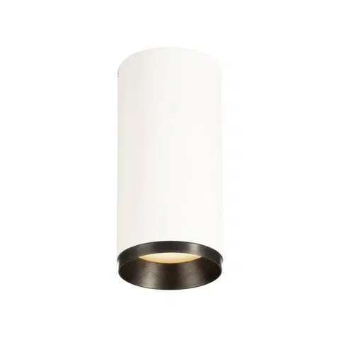 LED bodová svítidla SLV BIG WHITE NUMINOS CL DALI M vnitřní LED přisazené stropní svítidlo bílá/černá 3000 K 60° 1004520