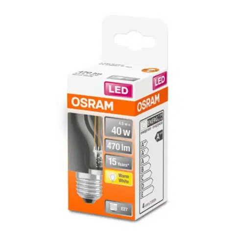 LED žárovky OSRAM OSRAM Classic P LED žárovka E27 4W 2 700 K čirá