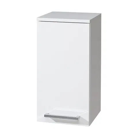 Koupelnový nábytek MEREO Bino koupelnová skříňka horní 63 cm, levá, bílá CN665