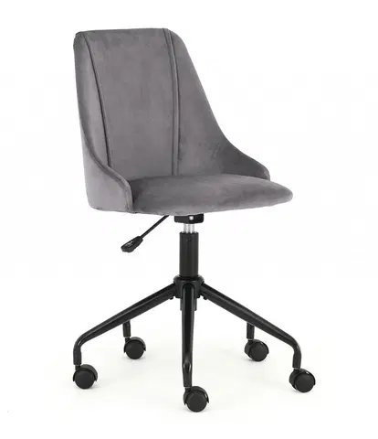 Kancelářské židle HALMAR Kancelářská židle Broke tmavě šedá
