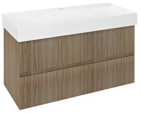 Koupelnový nábytek SAPHO FILENA umyvadlová skříňka 95x51,5x43cm, dub FID1210D