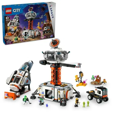 Hračky LEGO LEGO -  City 60434 Vesmírná základna a startovací plošina pro raketu