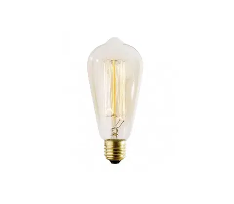 Žárovky  Průmyslová dekorační stmívatelná žárovka SELEBY ST64 E27/60W/230V 2200K 