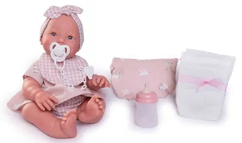 Hračky panenky ANTONIO JUAN - 50393 MIA - mrkající a čůrající realistická panenka s celovinylovým tělem