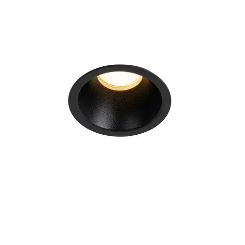Podhledove svetlo Moderní vestavné bodové svítidlo černé 35 mm IP44 - odd