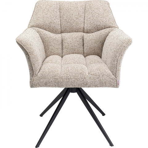 Jídelní židle KARE Design Otočná židle Thinktank - bílá