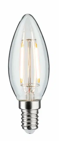 Zahradní osvětlení Plug & Shine PAULMANN LED svíčka 2W 3000K E14 čirá pro Plug & Shine svítidla 24V DC 330028741