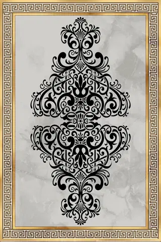 Koberce a koberečky Conceptum Hypnose Koberec Malava 50x80 cm šedý/hnědý