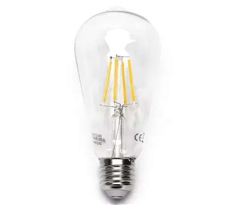 LED osvětlení  B.V. LED Žárovka FILAMENT ST64 E27/6W/230V 2700K -  
