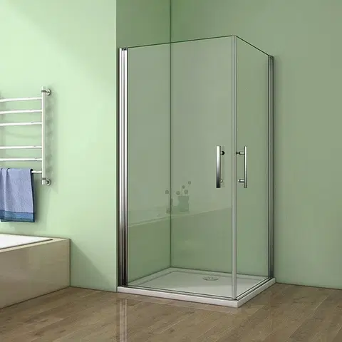 Sprchové vaničky H K Sprchový kout MELODY A109 100x90 cm se dvěma jednokřídlými dveřmi včetně sprchové vaničky