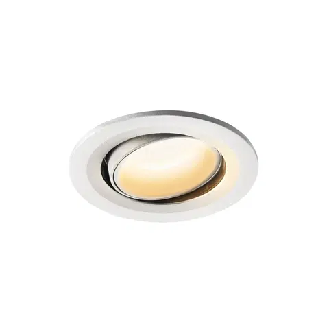 LED podhledová svítidla SLV BIG WHITE NUMINOS MOVE S zápustné stropní svítidlo bílé 3000 K 20° 1005347