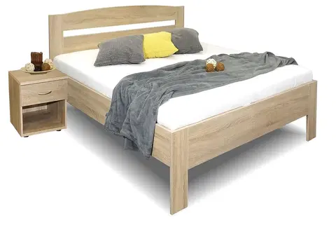 bez úložného prostoru Zvýšená postel jednolůžko Maria 120x210