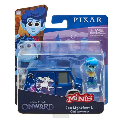 Hračky MATTEL - Pixar Frčíme Mini Figurka A Vozidlo , Mix Produktů