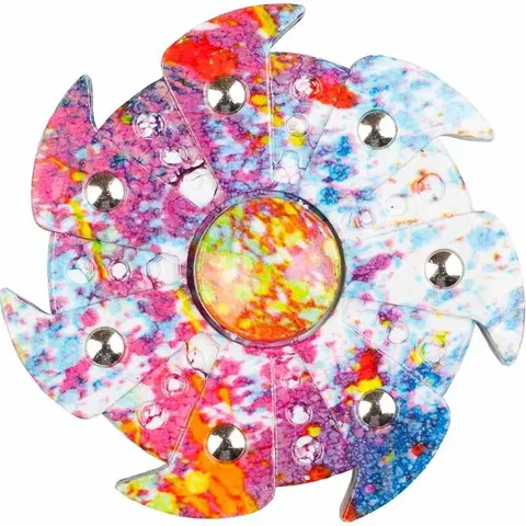 Hračky společenské hry BAYO - Fidget Spinner multicolor