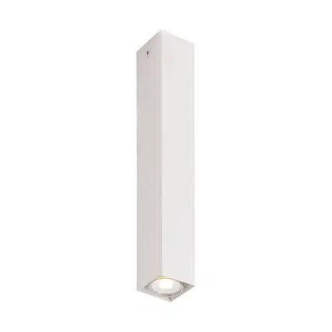 Stropní svítidla Eco-Light Downlight Fluke v hranatém tvaru výška 40 cm bílá