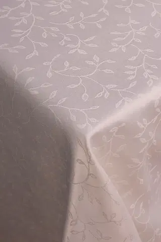 Kuchyňský textil Béžový ubrus FRIDO se vzorem, 140 x 220 cm