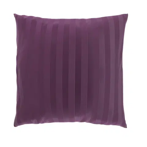 Povlečení Kvalitex Povlak na polštářek Stripe purpurová, 40 x 40 cm
