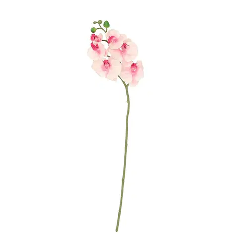 Umělé květiny Větvička Orchid 65cm light pink
