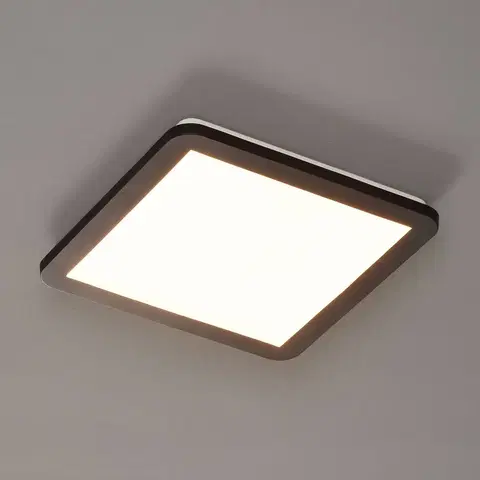 Stropní svítidla Reality Leuchten LED stropní svítidlo Camillus, čtverec, 30 cm