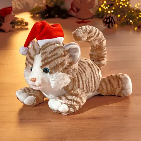 Dekorační figurky Vánoční kočka "Kitty"