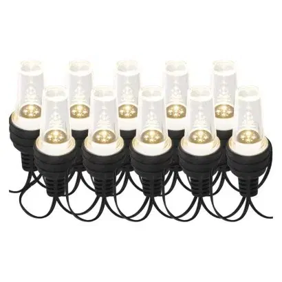 Vánoční světelné řetězy EMOS Světelný LED řetěz Clera 4,5 m studená bílá