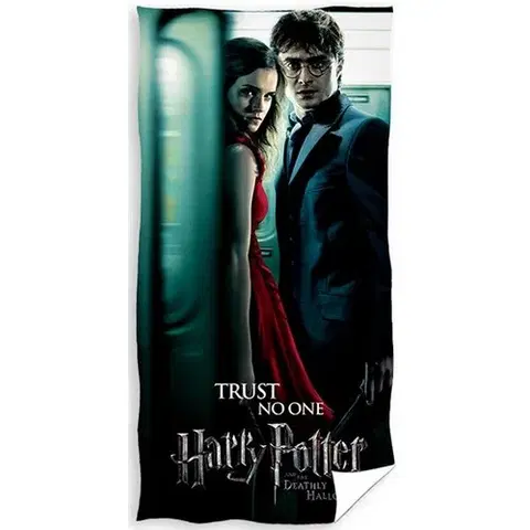 Ručníky Carbotex Osuška Harry Potter Nikomu nevěř, 70 x 140 cm