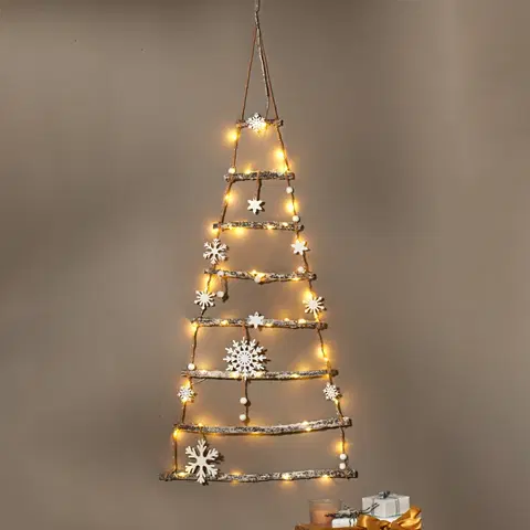 Dekorace oken a dveří LED závěsná dekorace "Vánoční strom"