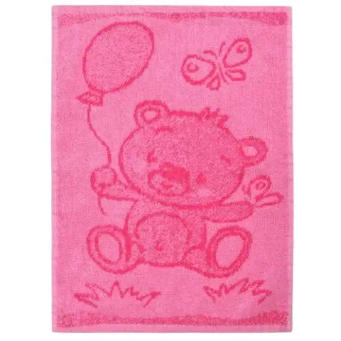 Ručníky Profod Dětský ručník Bear pink, 30 x 50 cm