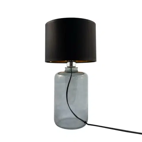Designové stolní lampy ZUMALINE Stolní lampa SAMASUN GRAFIT 5505BKGO
